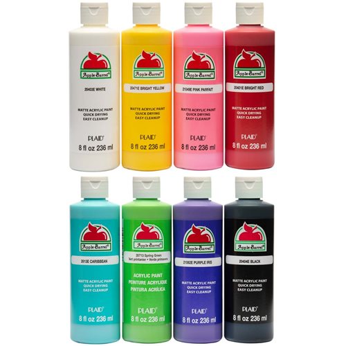 Apple Barrel ® Colors Acrylic Paint 8 Color Set - 13411