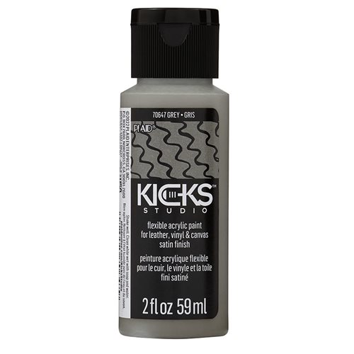 Kicks™ Studio Flexible Acrylic Paint - Grey, 2 oz. - 70647