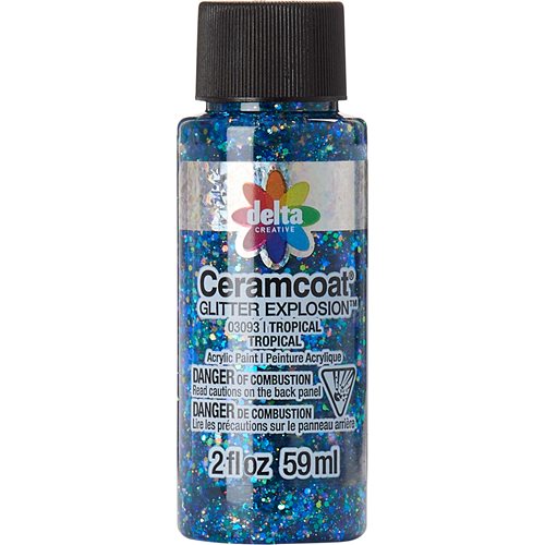 Delta Ceramcoat ® Glitter Explosion™ - Tropical, 2 oz. - 03093