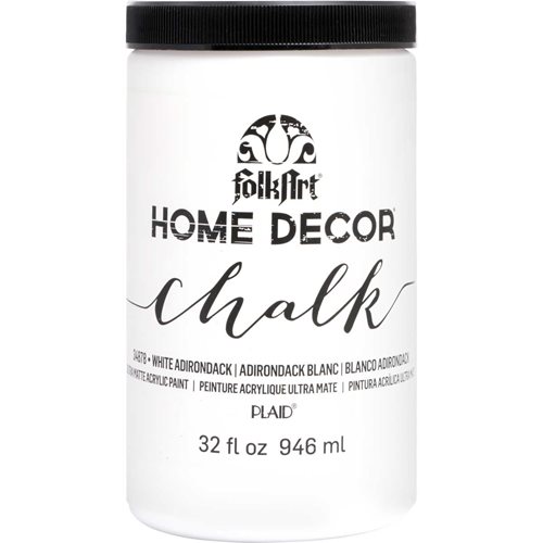 FolkArt ® Home Decor™ Chalk - White Adirondack, 32 oz. - 34878