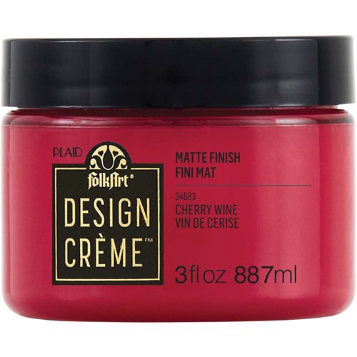 FolkArt ® Design Creme™ - Cherry Wine, 3 oz. - 34683