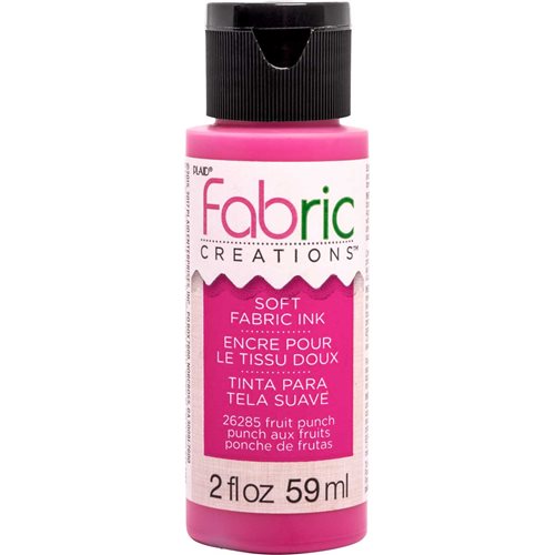Fabric Creations™ Soft Fabric Inks - Fruit Punch, 2 oz. - 26285