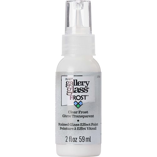 Gallery Glass ® Stained Glass Effect Paint - Frost Clear, 2 oz. - 19724