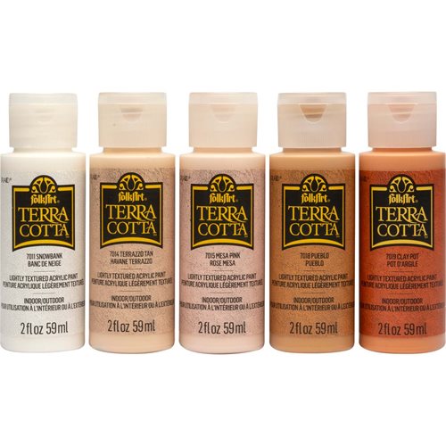 FolkArt ® Terra Cotta™ Acrylic Paint Set - Essential, 5 pcs. - 44506