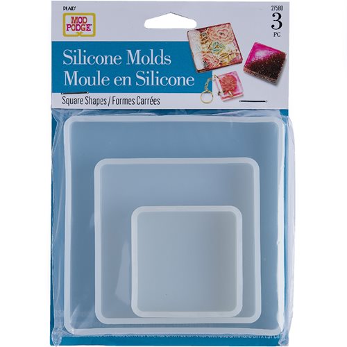 Mod Podge ® Silicone Molds - Squares, 3 pc. - 27580