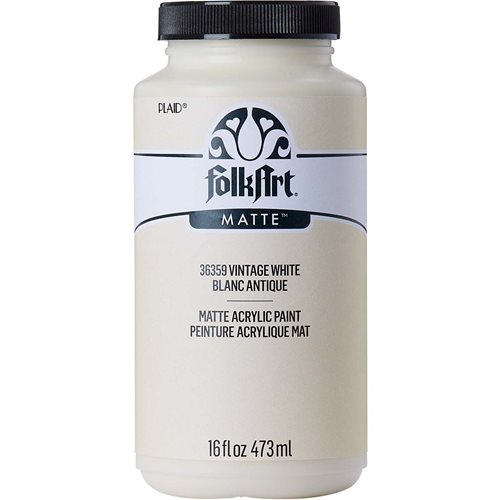 FolkArt ® Acrylic Colors - Vintage White, 16 oz. - 36359