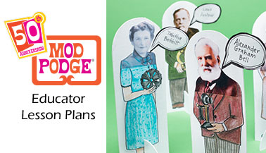 Free Lesson Plans featuring Mod Podge