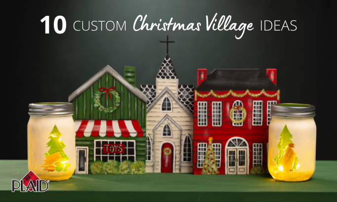10 Custom Christmas Village Ideas